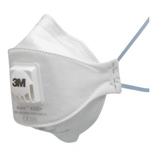 3M Aura 9322+ Flat-Fold Particulate Respirator (P2V)