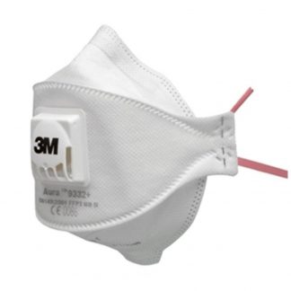 3M Aura 9332+ Flat-Fold Particulate Respirator (P3V)