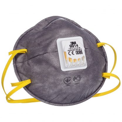 3M™ 9914 Cup-Shaped Valved Dust/Mist/Nuisance Odour Respirator (P2V)