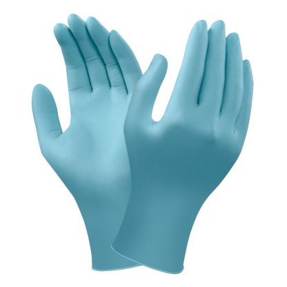 Ansell TouchNTuff® 92-670 Powder Free Blue Disposable Nitrile Gloves