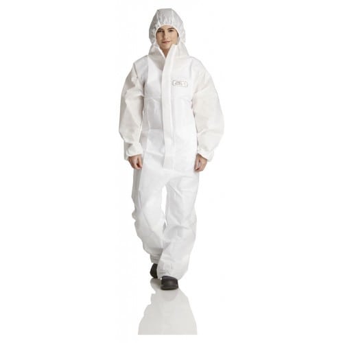 5 x Prosafe 1 PS1 Prosafe Coverall Protective Suit Overall White M