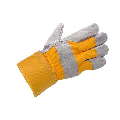 Mens Yellow Hurricane Super Canadian Rigger Gloves