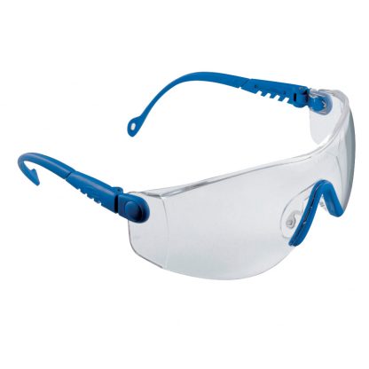Honeywell Sperian Op-Tema Blue Frame Clear Safety Spectacles
