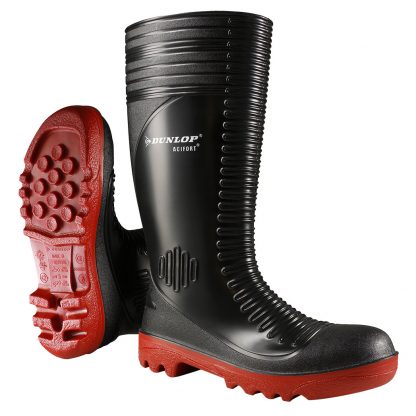 Dunlop Acifort Ribbed Full Safety Wellington Boots