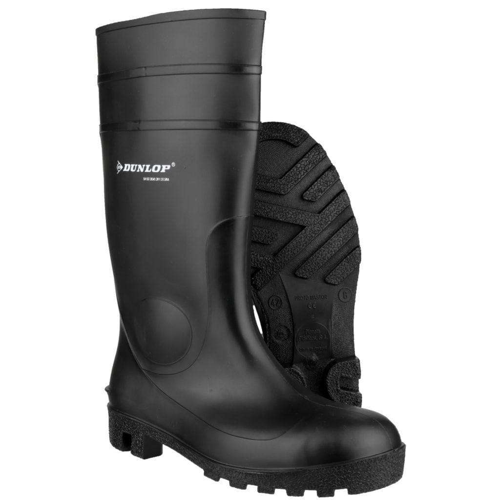 Dunlop Protomastor Full Safety Wellington Boots MG Safety