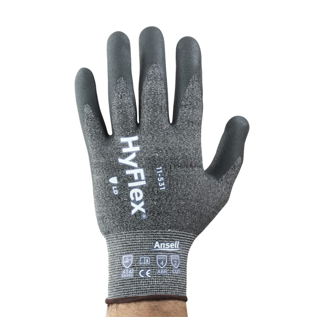 Ansell HyFlex® 11531 Cut Resistant Gloves MG Safety